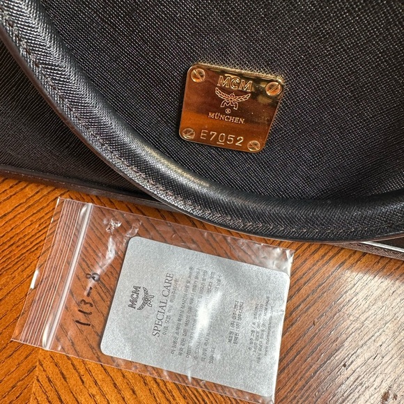 MCM Leather Top Handle Bag - Picture 13 of 14